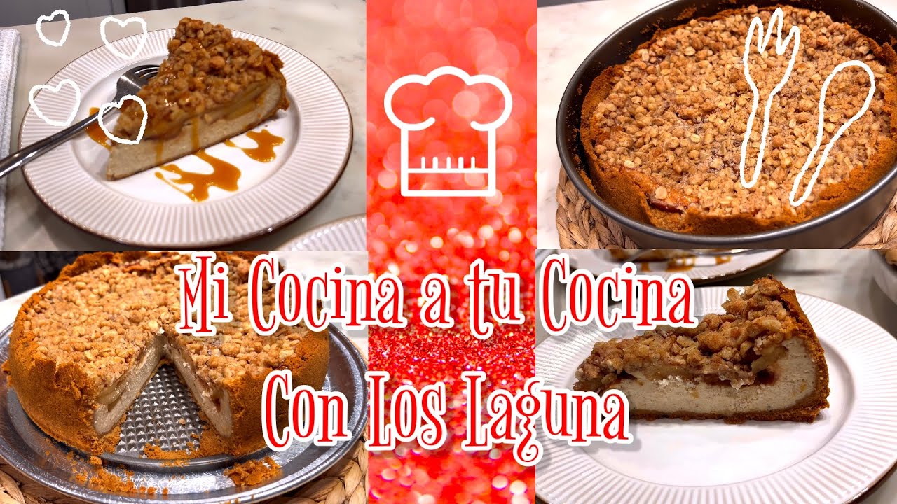 Tarta de Queso con Manzana 🍎🍁 | Mi Cocina a tu Cocina con Los Laguna 