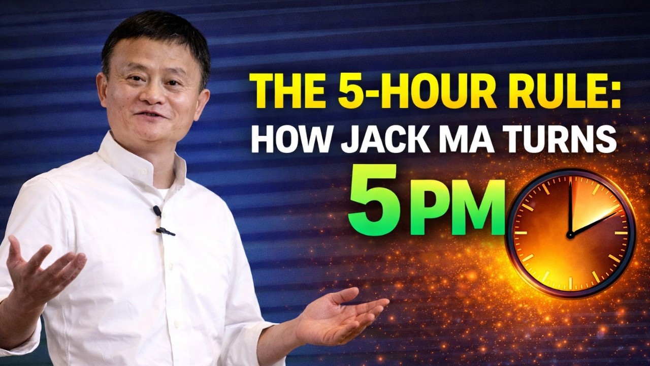 The 5-Hour Rule: How Jack Ma Turns 5 PM Into Success | Smart Money Mindset