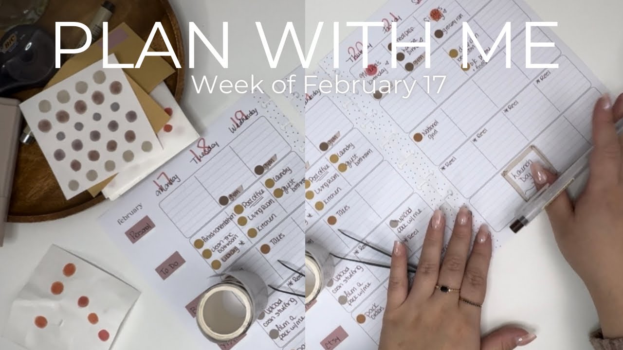 Plan With Me | Happy Planner | Week of Feb. 17