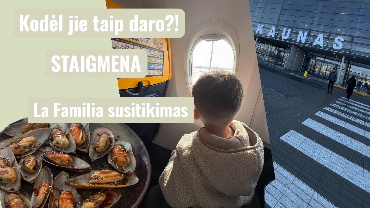 Vlog🤩Kodėl jie taip daro?! Staigmena🤩La Familia susitikimas🥰