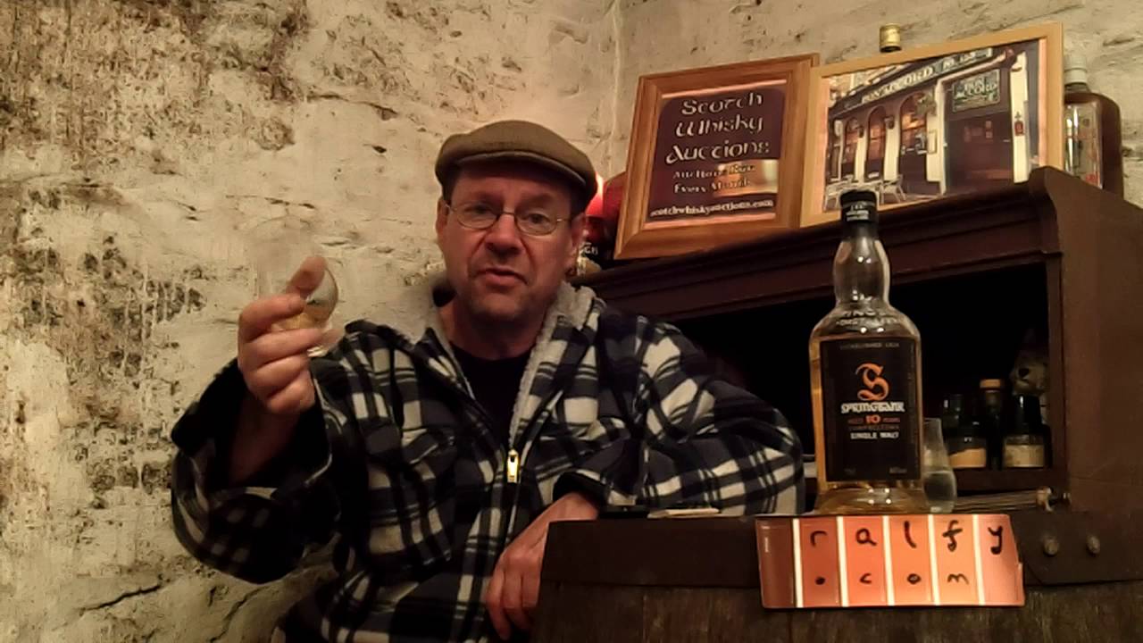 whisky review 594 - Springbank 10yo scotch (re-reviewed 2016)
