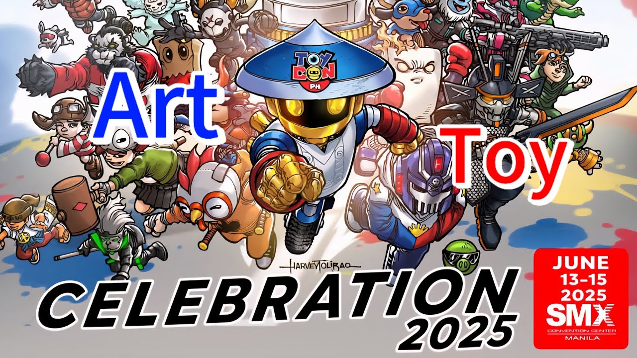 Art Toy Display at TOYCONPH 2025