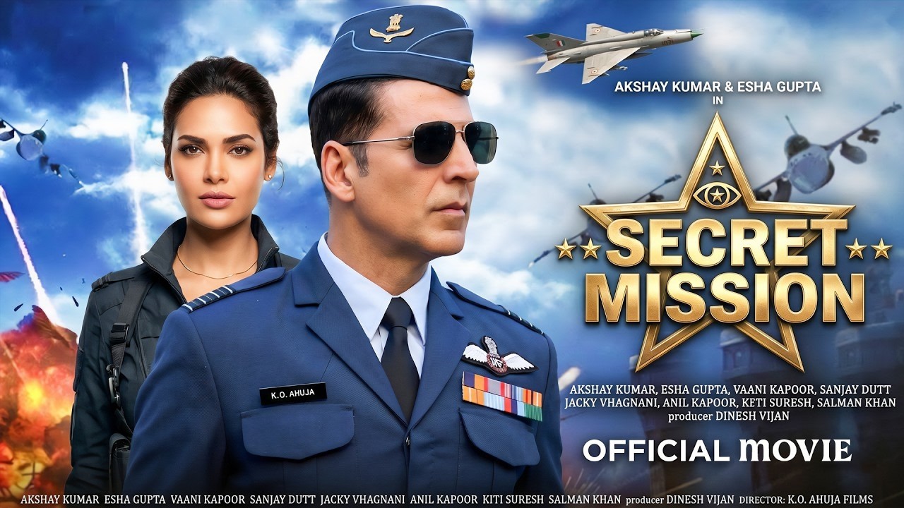 SECRET MISSION Full Movie | Akshay Kumar, Esha Gupta | New Hindi Air Force Action Movies 2026