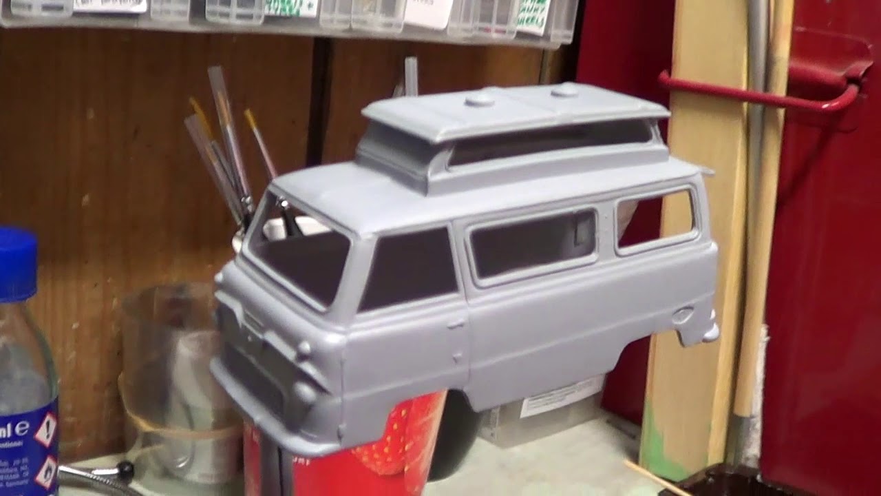 CORGI FORD THAMES AIRBORNE CARAVAN RESTORATION