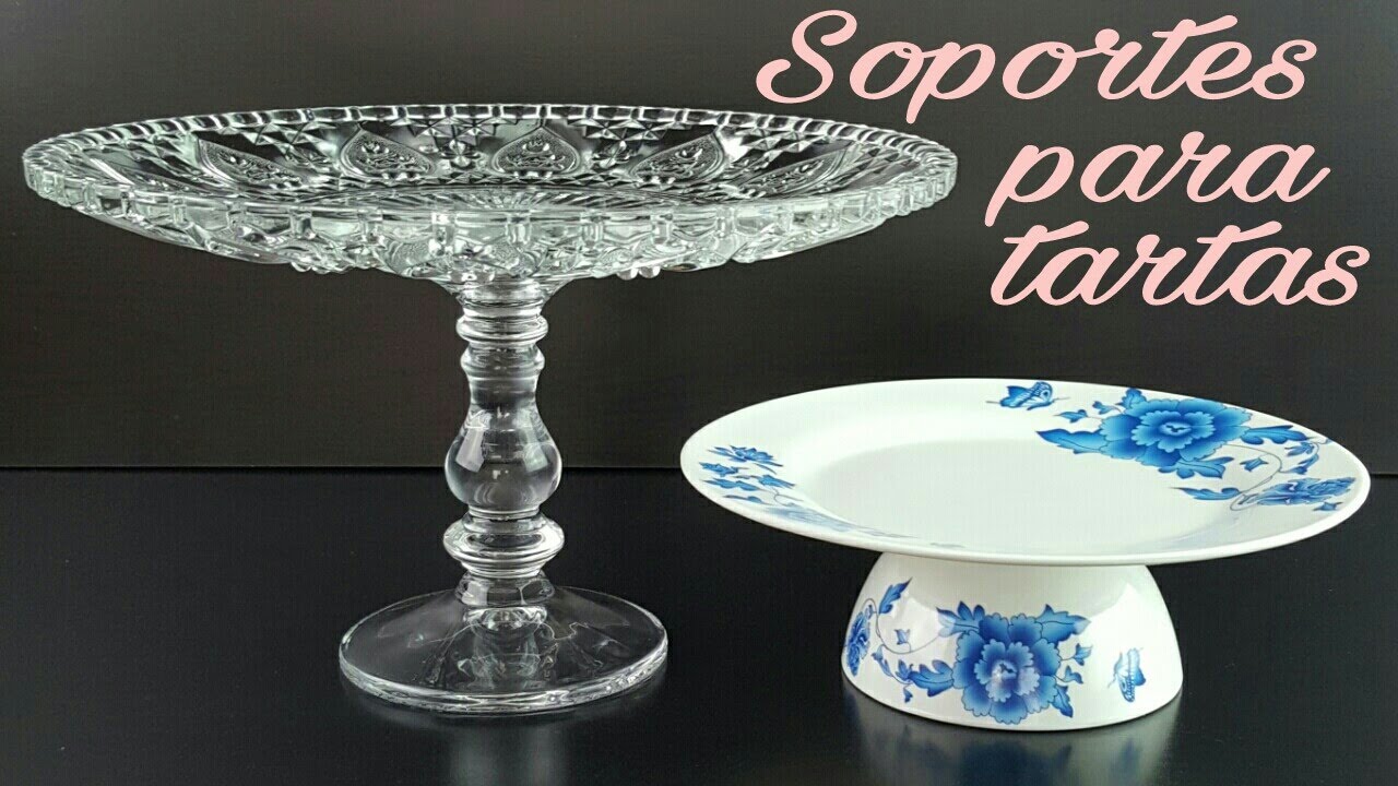 Como hacer soportes o stand para tartas | Mi tarta preferida