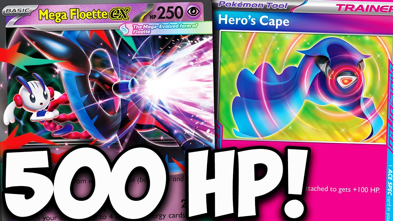 Моя колода с Mega Floette ex на 500 HP &mdash; это просто жесть!