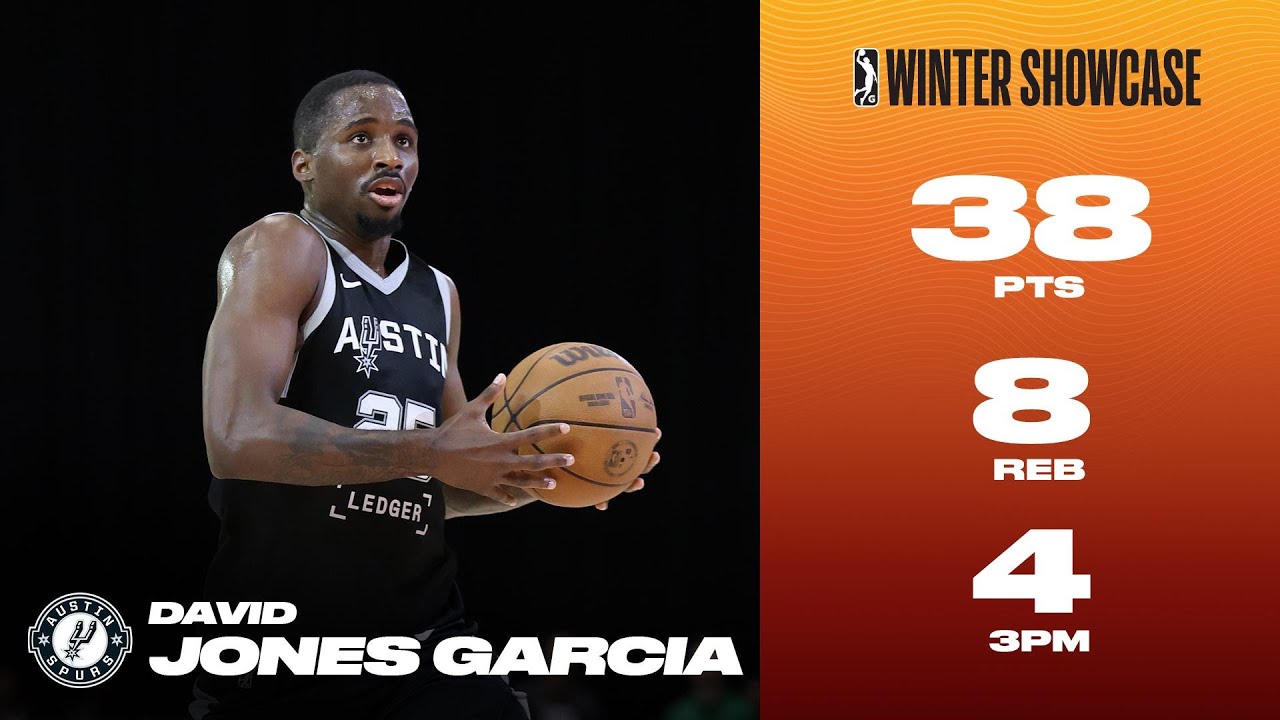 David Jones Garcia Pours In 38 Points In Winter Showcase Finale