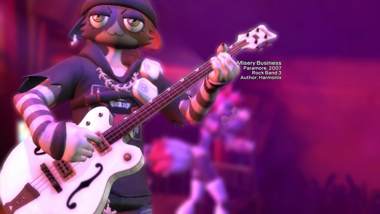 Meow Skulls / Raven Team Leader / Kimiko / Ava (Tarr) Mod Showcase - Rock Band 3 Deluxe