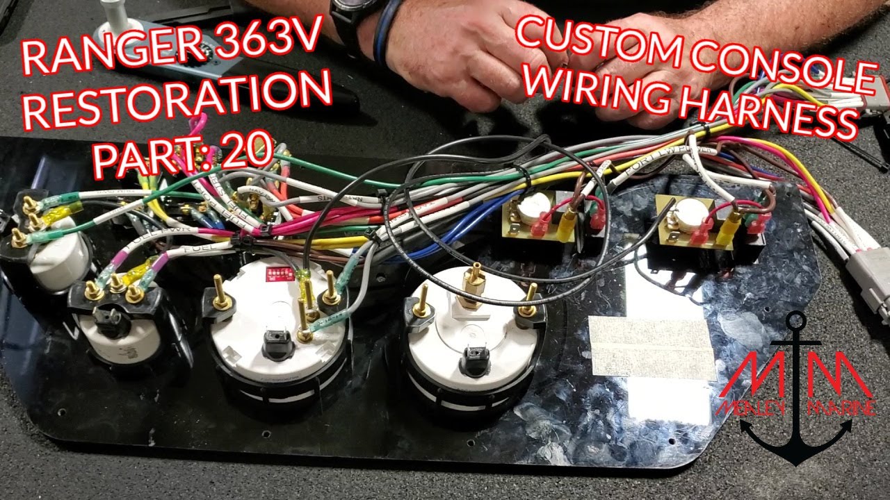 BASS BOAT RESTORATION | 1988 RANGER 363V | PART 20: CONSOLE WIRING