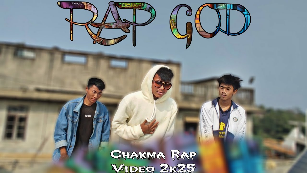 NC BARIN - RAP GOD FT.KARON & GUNNER || NEW CHAKMA RAP MUSIC VIDEO || 2K25