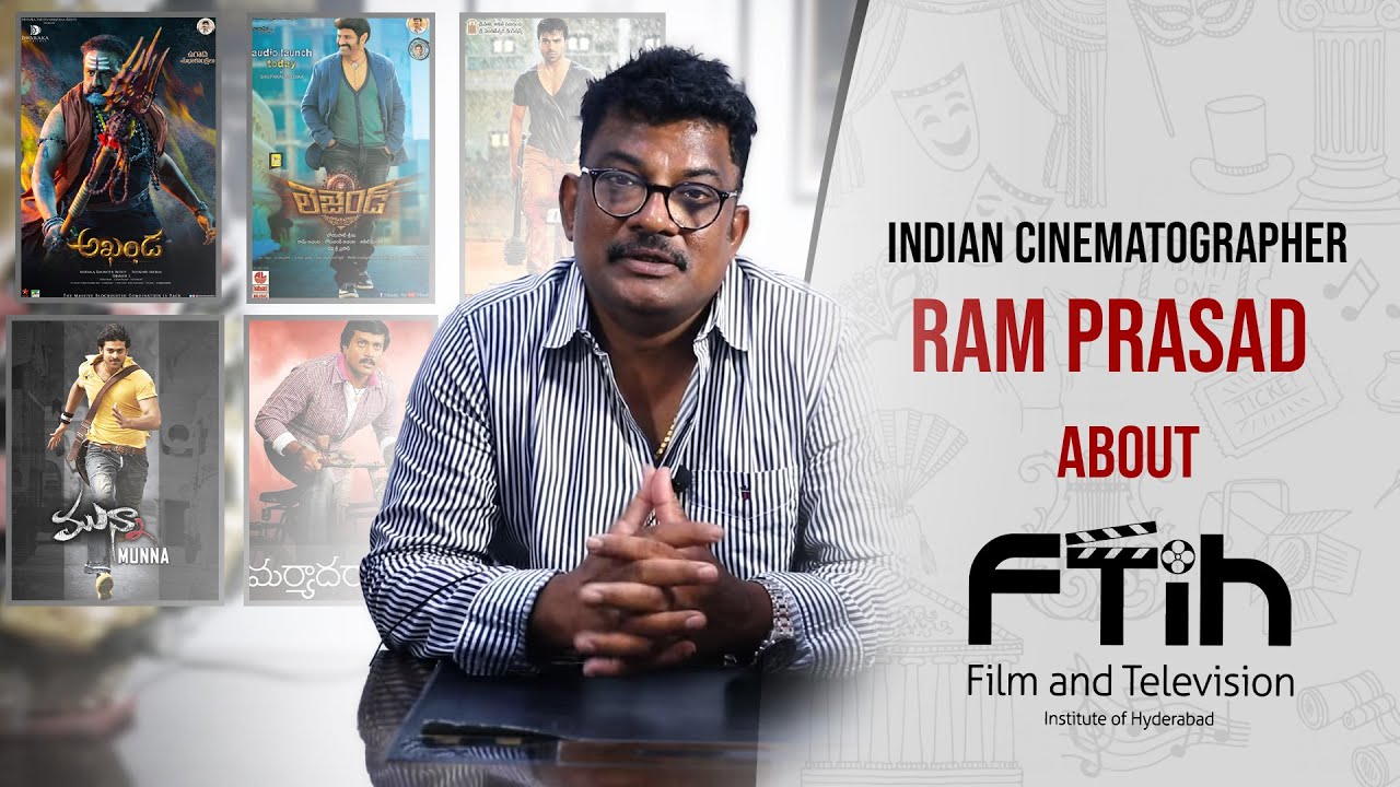 Ace Cinematographer || C.RAM PRASAD garu about FTIH