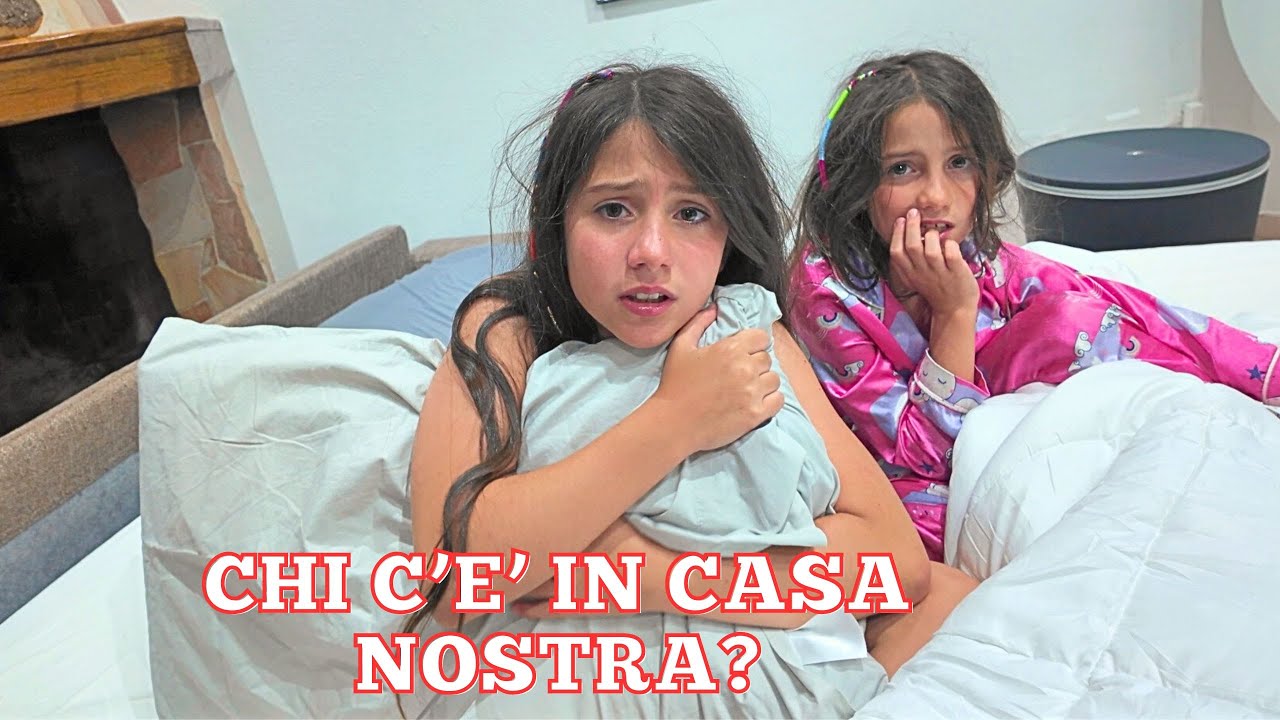 QUALCUNO E' ENTRATO NELLA NOSTRA CASA DELLE VACANZE MENTRE DORMIAMO #vanessaeanastasia #mammaromina