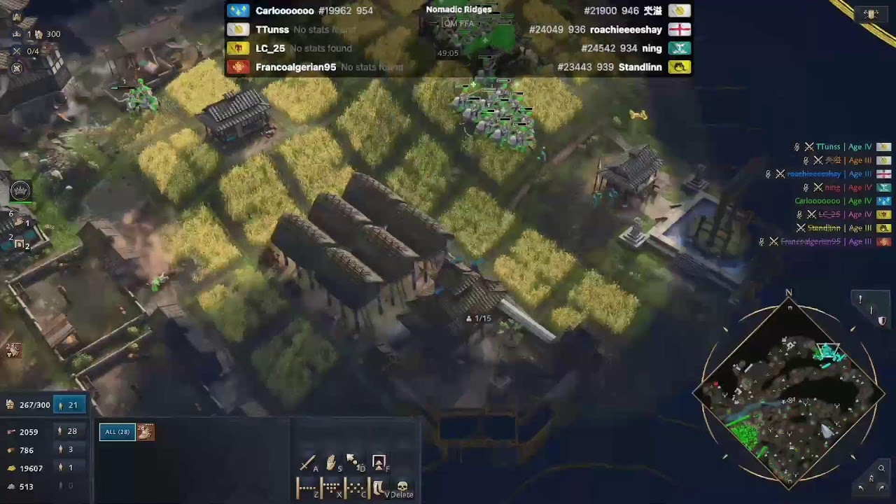 First Stream with Age of Empires4