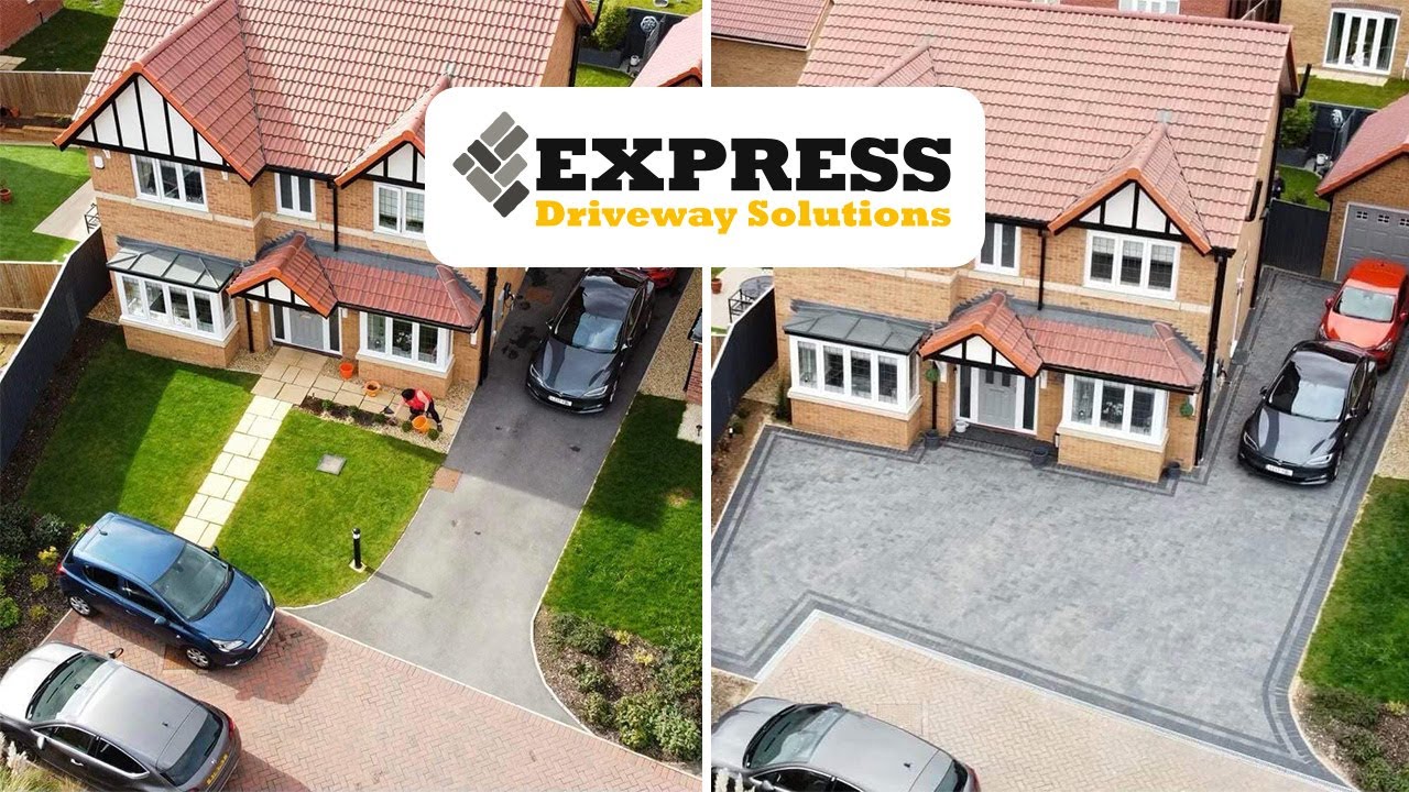 Express Driveway Solutions - Block Paving Timelapse Over 3 Days