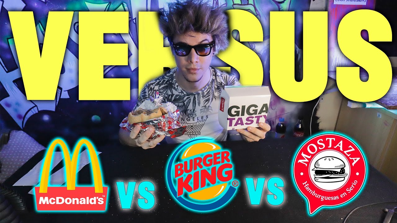 MC DONALDS vs BURGER KING vs MOSTAZA | VERSION CUARENTENA