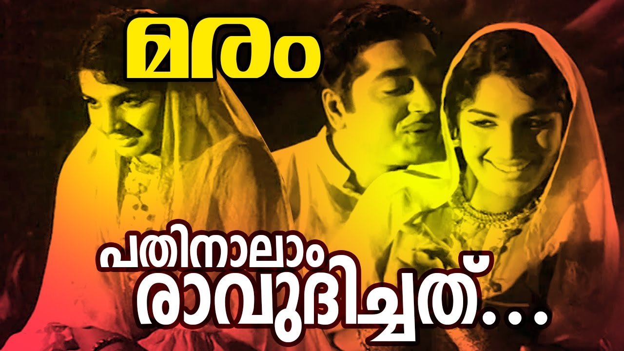 Pathinaalam Ravudichathu... | Evergreen Malayalam Movie Song | Maram Movie Song