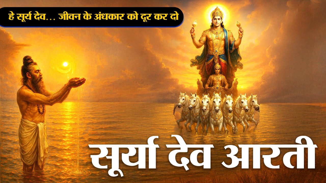 🔴 LIVE Surya Dev Aarti | Om Jai Surya Bhagwan | Sunday Special