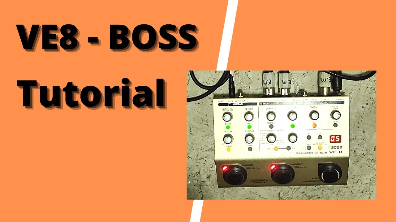 Tutorial Boss VE8 PORTUGUÊS - Ernanimusico