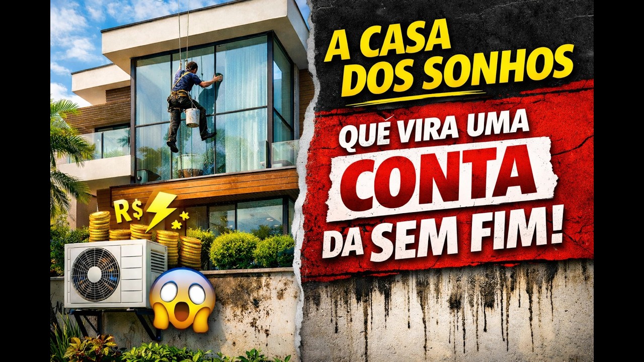 A CASA LINDA QUE VIRA UM PESADELO DE MANUTEN&Ccedil;&Atilde;O