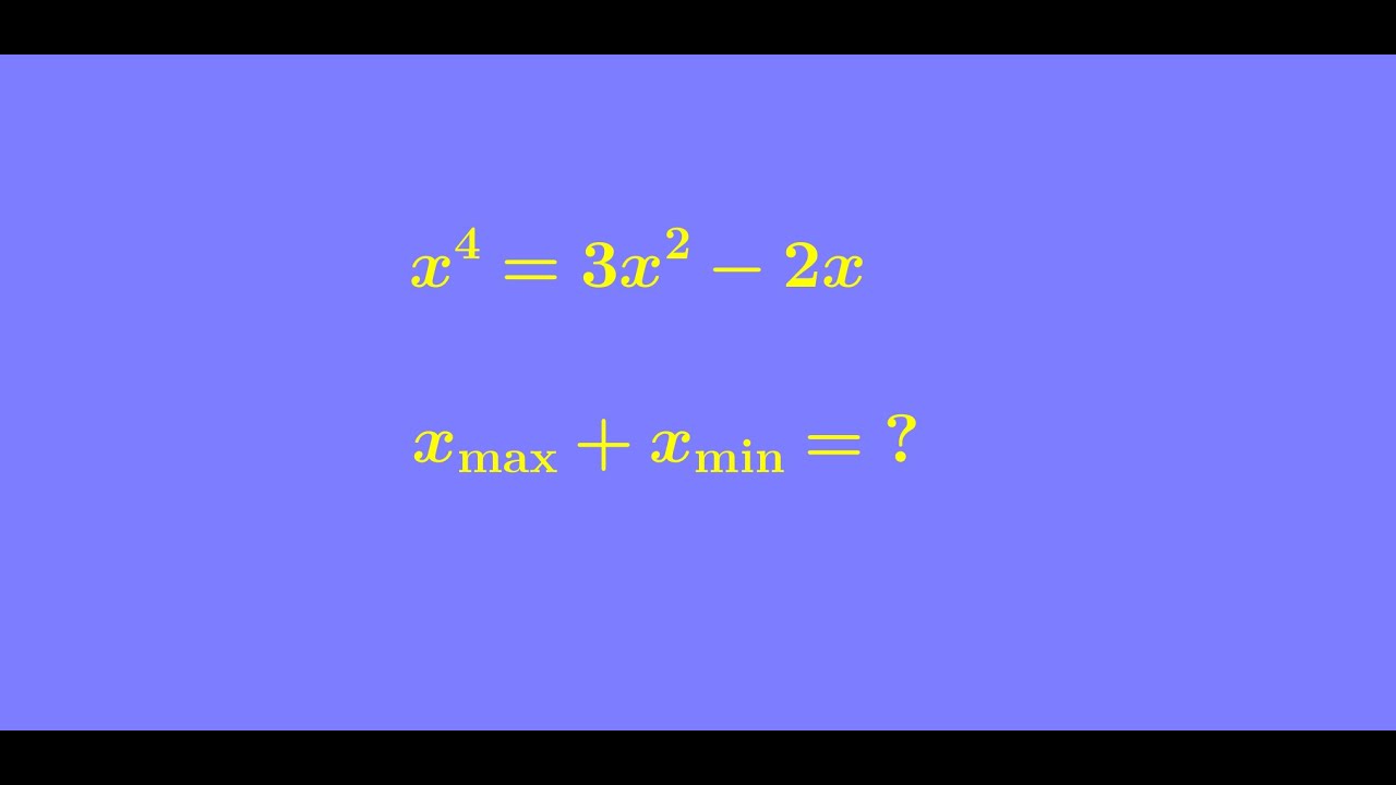 15 19 Yuqori darajali tenglama