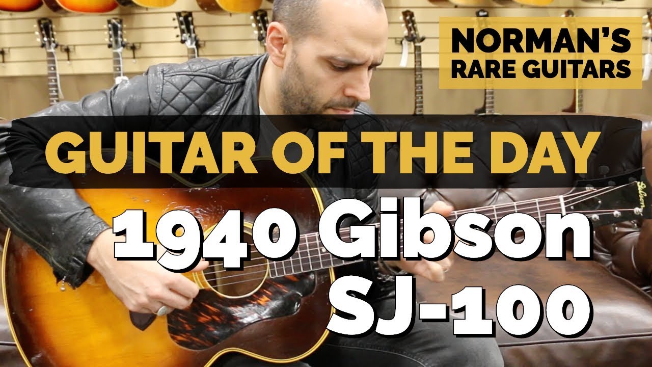 Guitar of the Day: 1940 Gibson SJ-100 | Norman's Rare Guitars