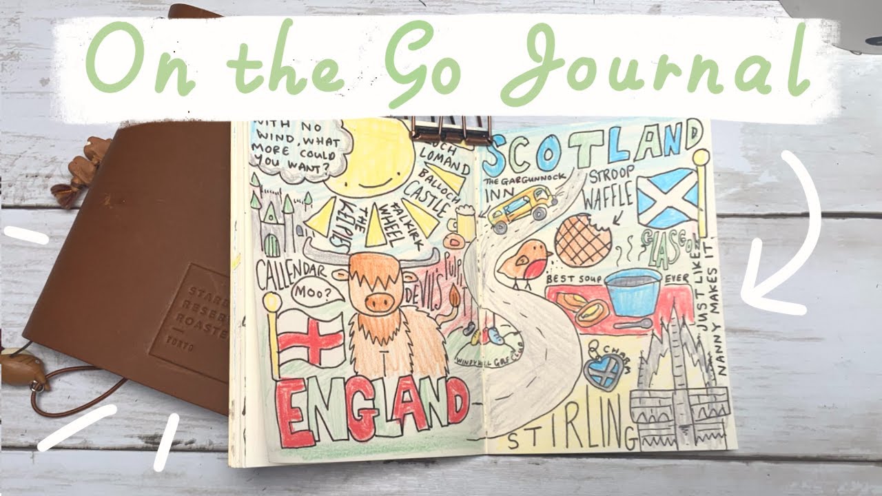 How I Journal On the Go! Traverler's Notebook