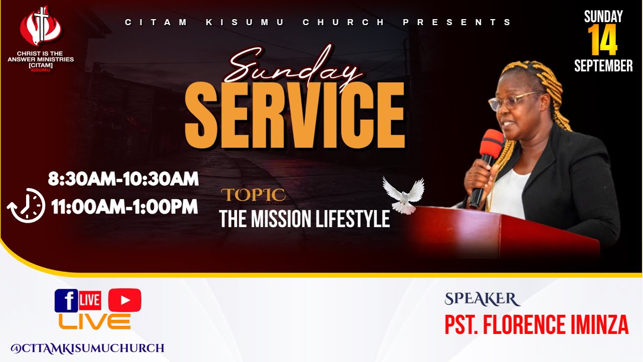 SUNDAY SERVICE || CITAM KISUMU CHURCH || 14TH SEPTEMBER 2025