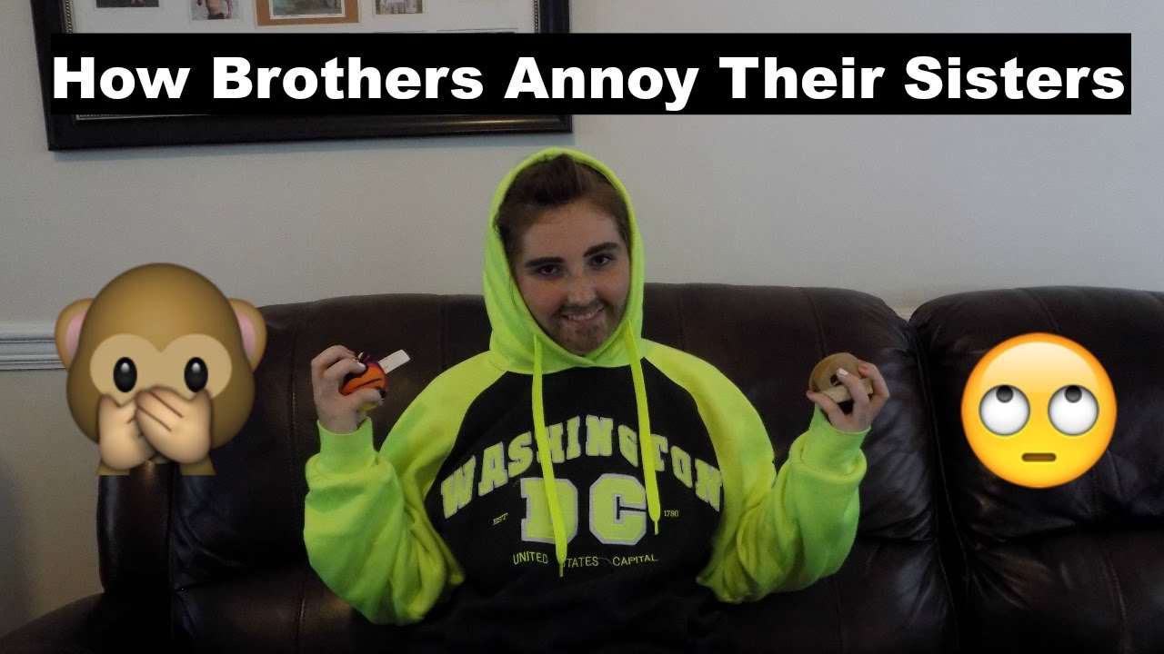 How Brothers Annoy Their Sisters ft. My "Twin Brother" // Hanah Belle