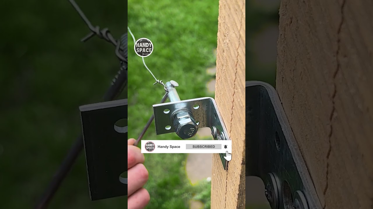 Creative Trick with a Bolt, Wire, and Bracket! #shorts #tricks