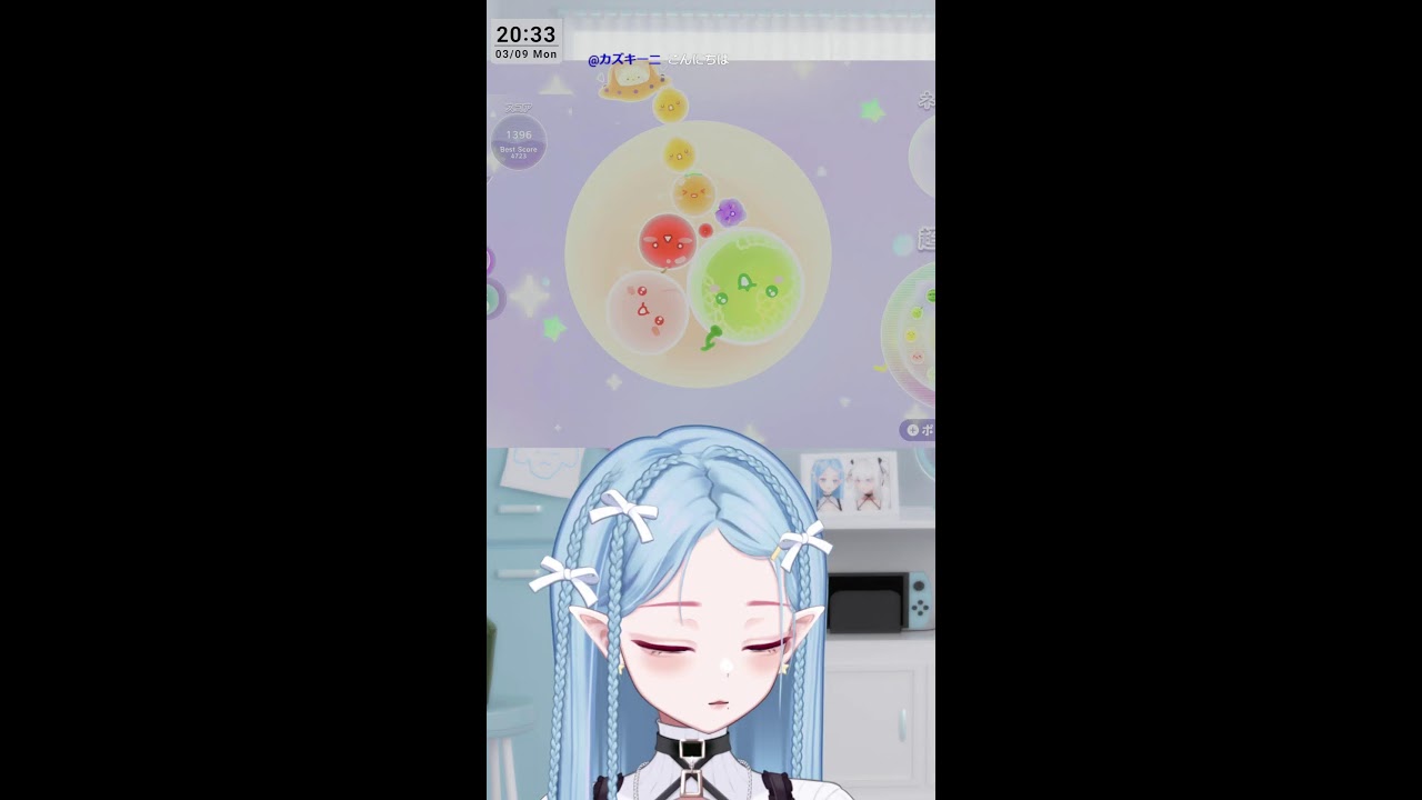 今日もこつこつスイカちょっとだえ　 #shorts #vtuber #スイカゲームぷらねっと