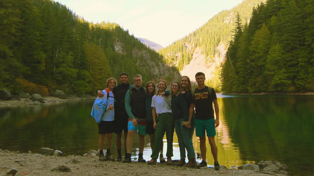 I spent 4 days in British Columbia with my friends