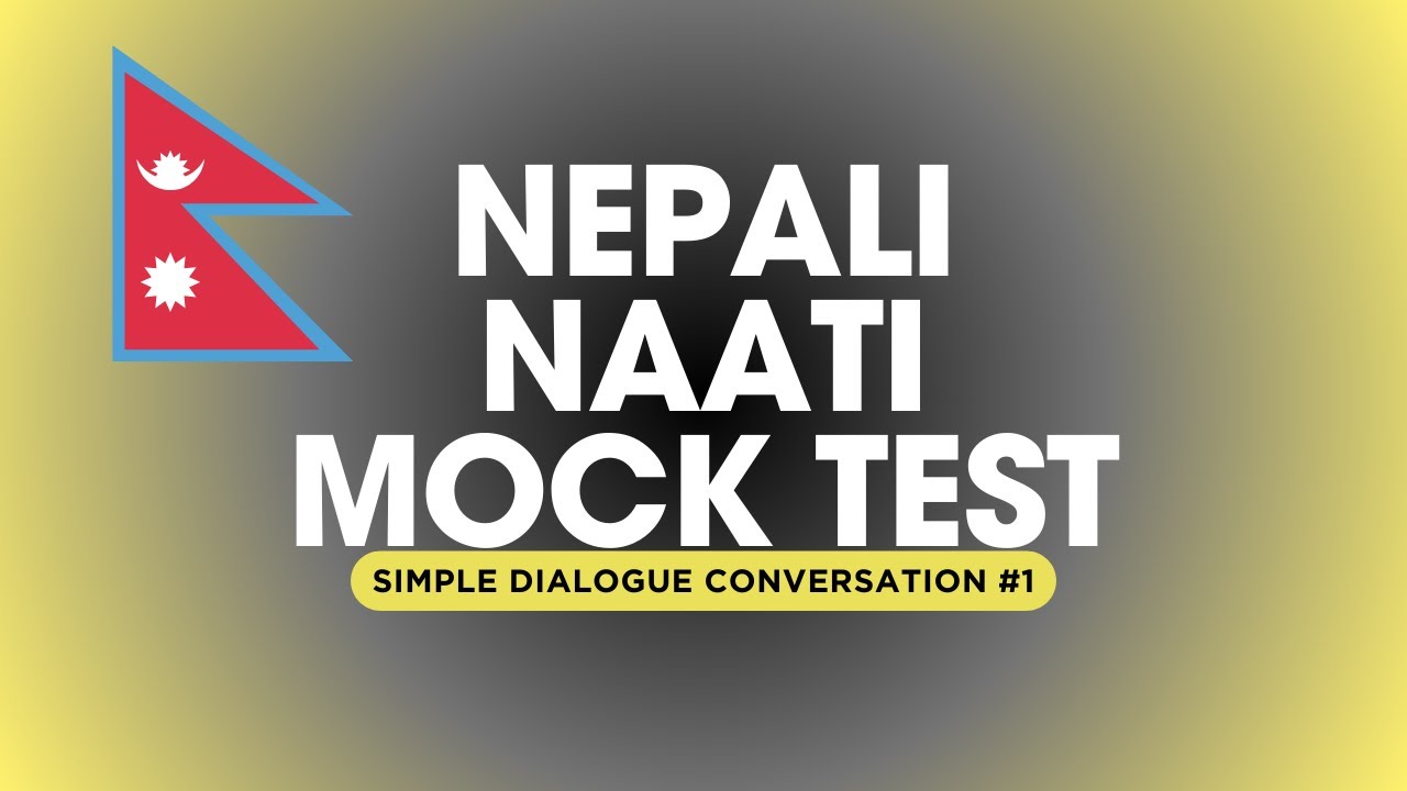 Nepali Naati Conversation on weather | Practice Naati in Nepali language