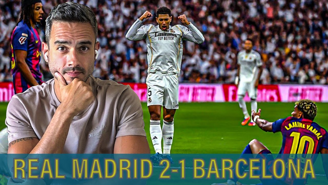 Bar&ccedil;a n&atilde;o encontra Bellingham, nem Lamine, e Madrid se imp&otilde;e no Bernab&eacute;u