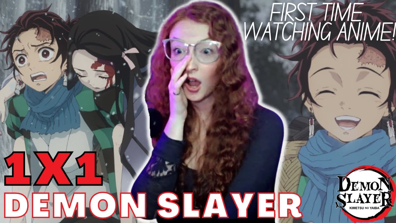 FIRST TIME WATCHING ANIME! I was NOT prepared for this! | Demon Slayer 1x1 Reaction | 