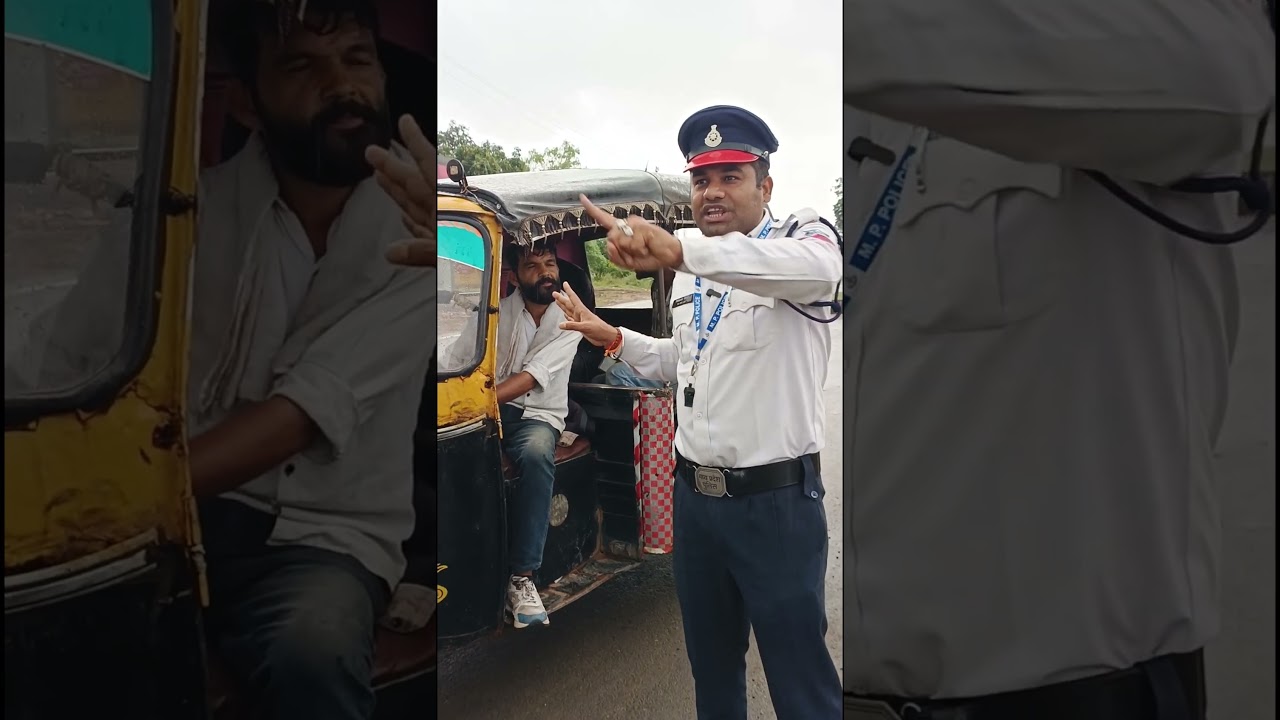 आपकी परमिट कहां की है, ये ध्यान रखें!🛺 #AutoRickshaw #TrafficRules