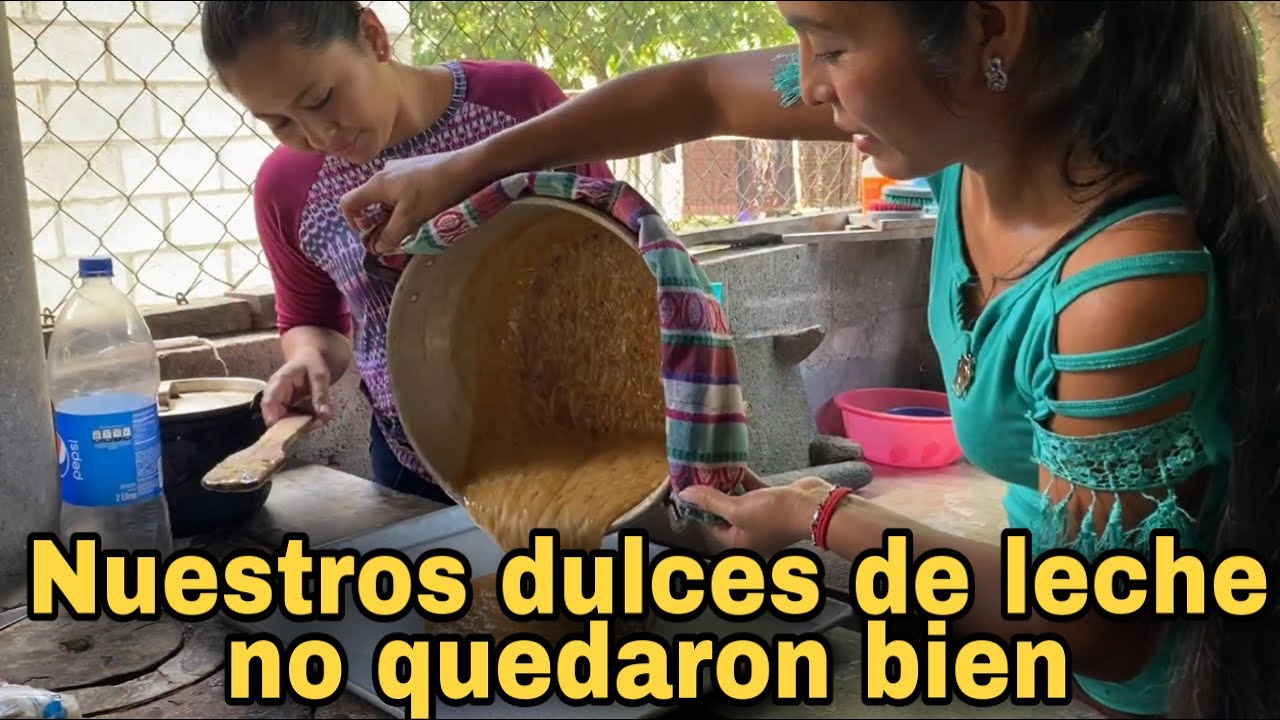 Intentamos hacer dulces de leche pero no salió como esperábamos.😟😟