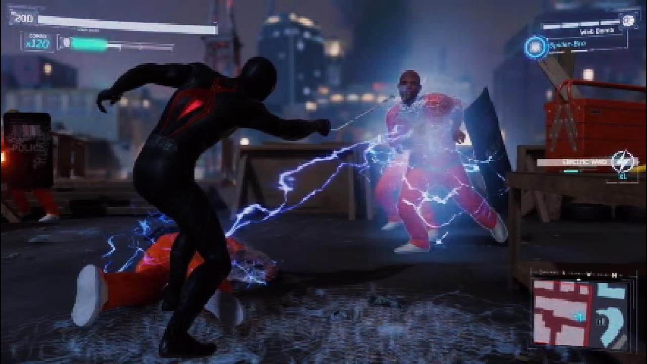 Spider-Man Remastered Prisoner Camp+Bonus Objectives 213x Combo(No Damage)