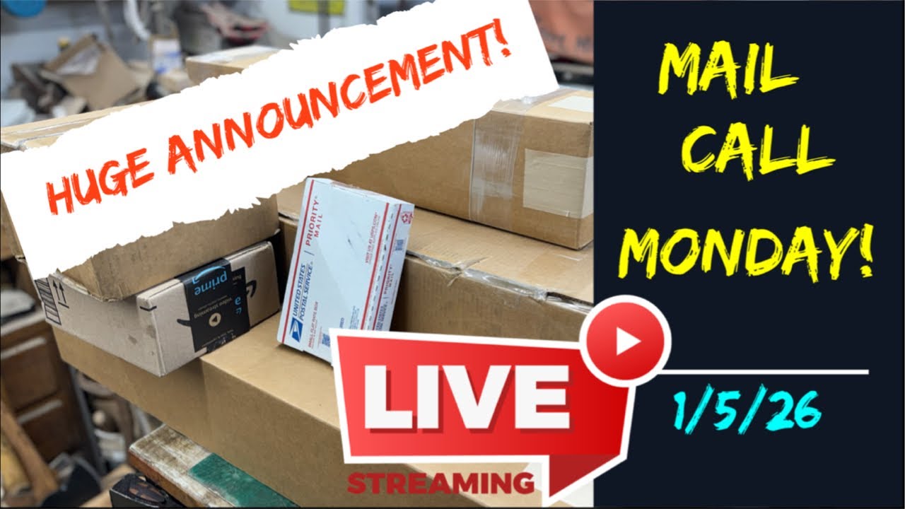 Huge announcement in this year’s first Mail Call Monday LIve!
