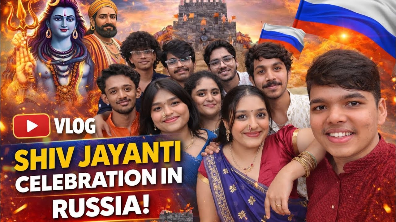 Shiv Jayanti Mahotsav in Russia🔱 | Samara State Medical University 