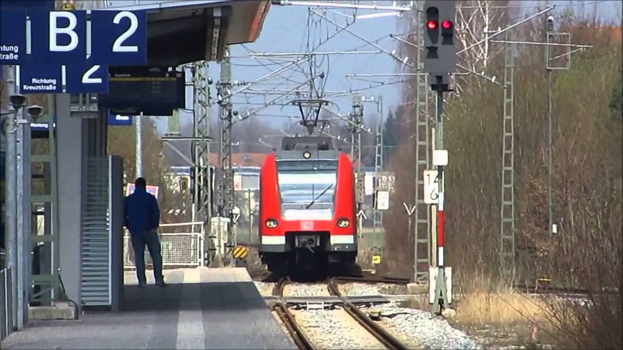 Bahnhof Höhenkirchen Siegertsbrunn - S Bahn München [ 26.03.2014 ]