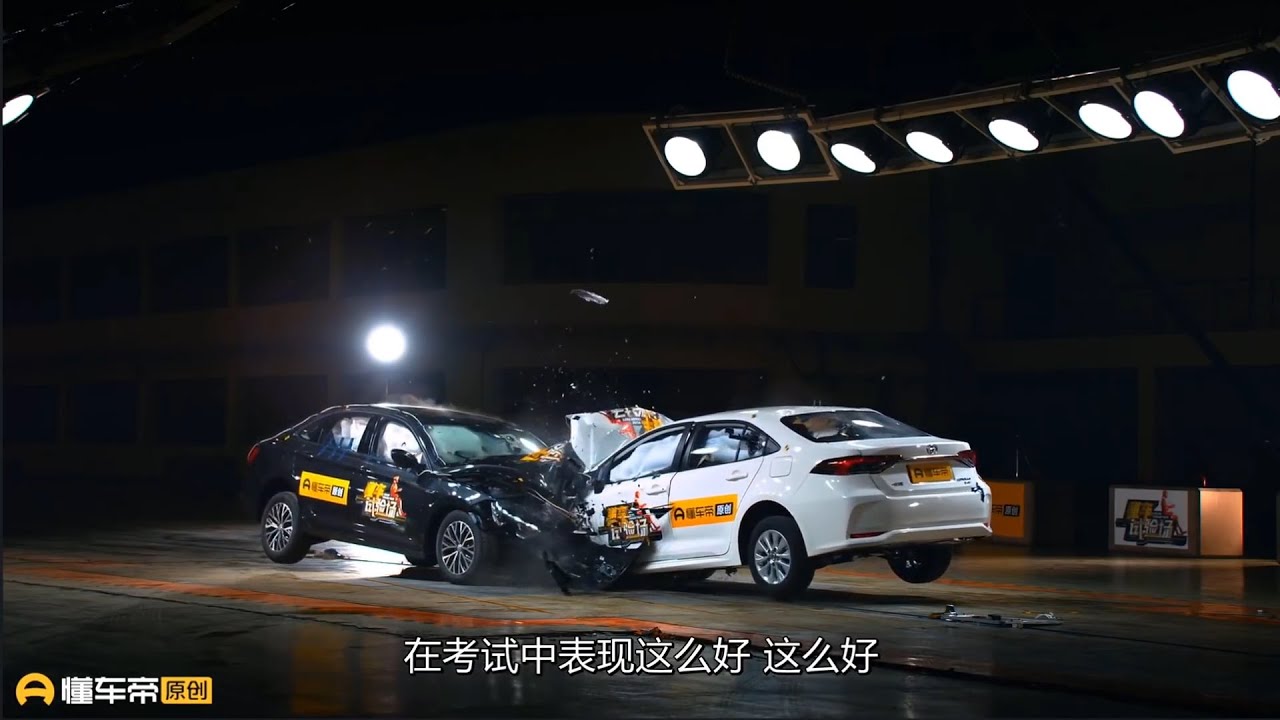 Jetta Surprising Crash Test Result - Toyota Corolla vs VW