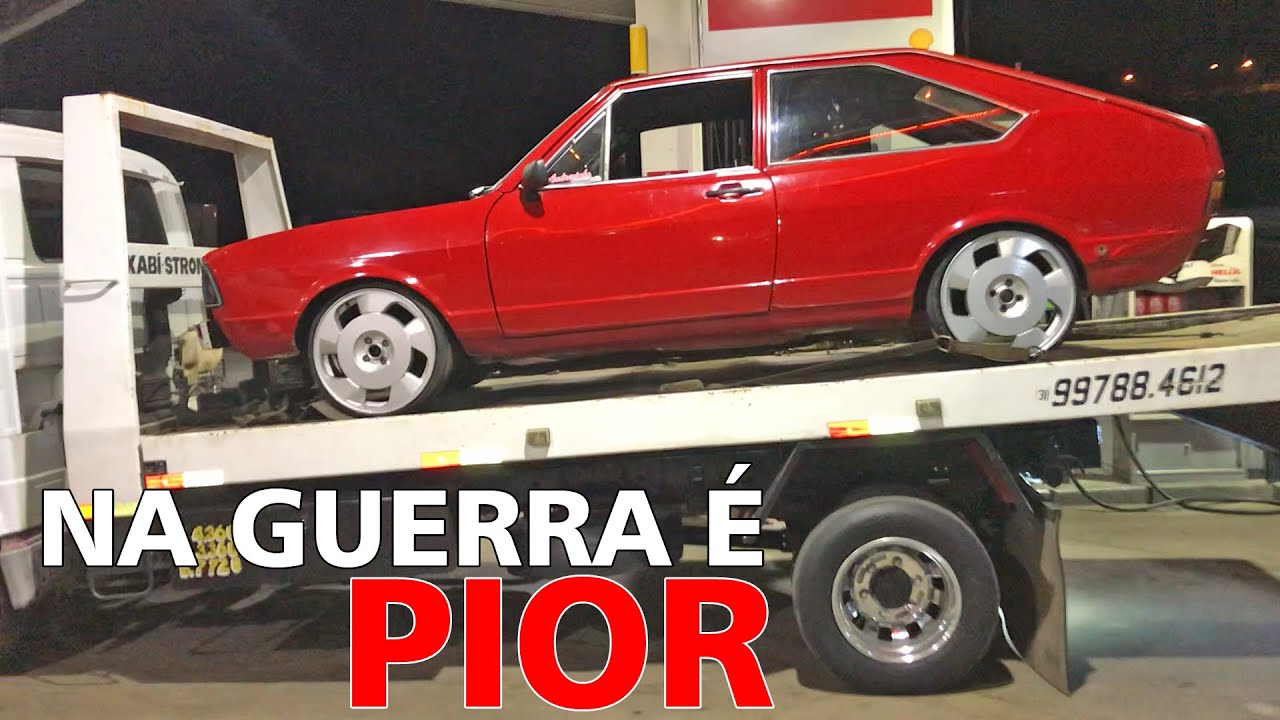 Fui pro encontro CLANDESTINO de PASSAT e voltei de REBOQUE - PEDRIN DOS ÁUDIO