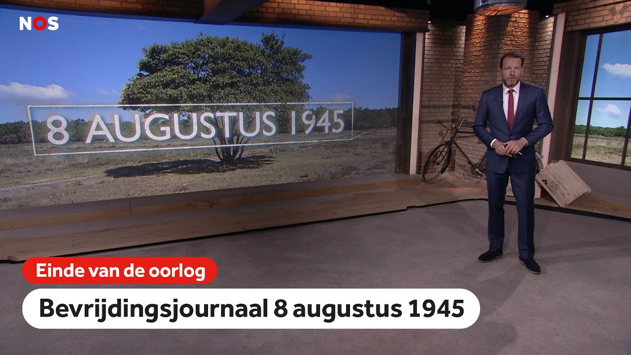 Bevrijdingsjournaal 8 augustus 1945 - 'Spoorloze Nederlanders'