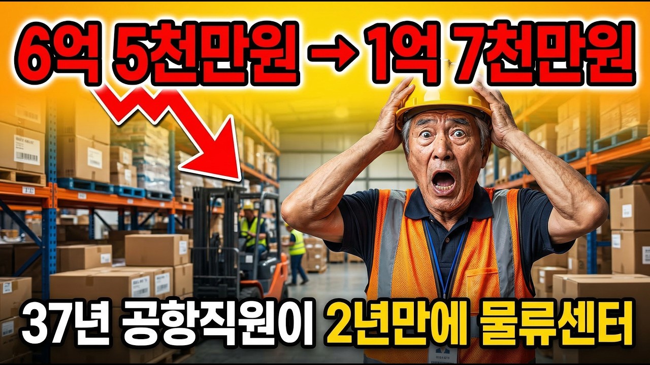 [노후자금사연] 37년 공항 직원이 퇴직 후 창업했다가 예순여덟에 물류센터 새벽 출근을 합니다