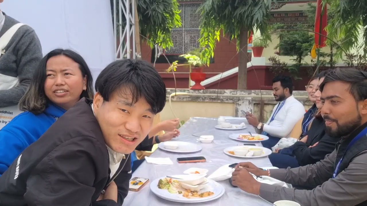 Videshi vlogs international Buddhist Creator's conversation 
