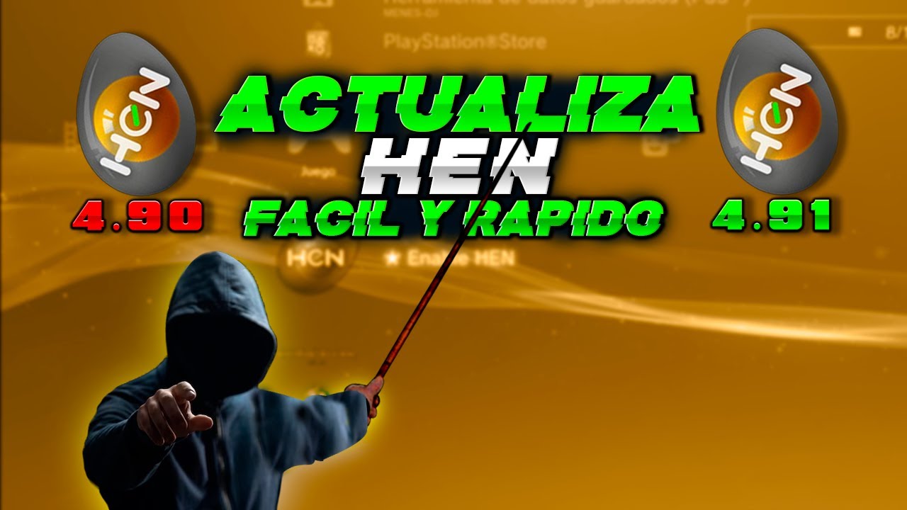 Como👉ACTUALIZAR HEN 4.90 a 4.91👉GUIA para NOVATOS Playstation 3😱