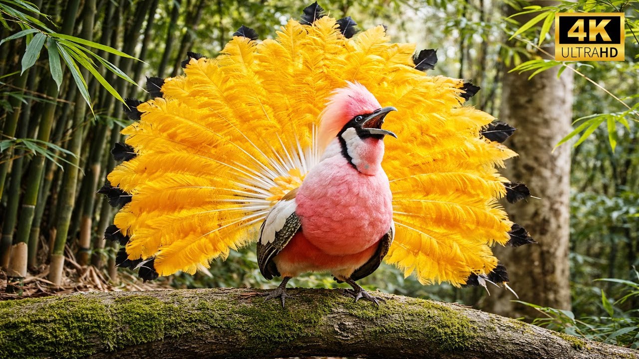 🌿🕊️ Listen to 100 Lucky Birds That Bring Peace, Calm & Good Energy | Ultra 4K ASMR