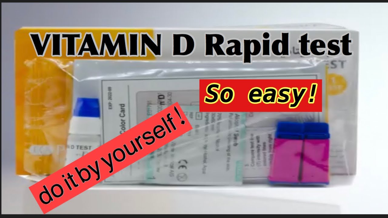How to Test Vitamin D Level at home ? | So Easy