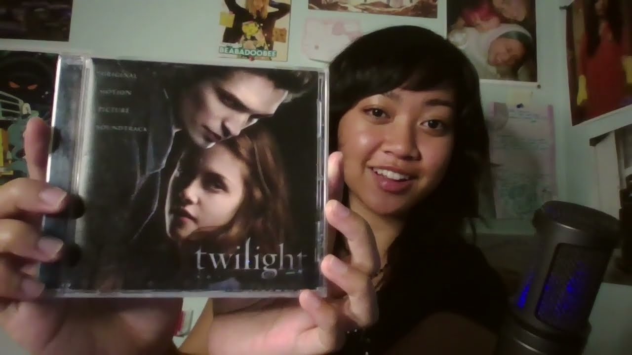 asmr showing you my cd collection