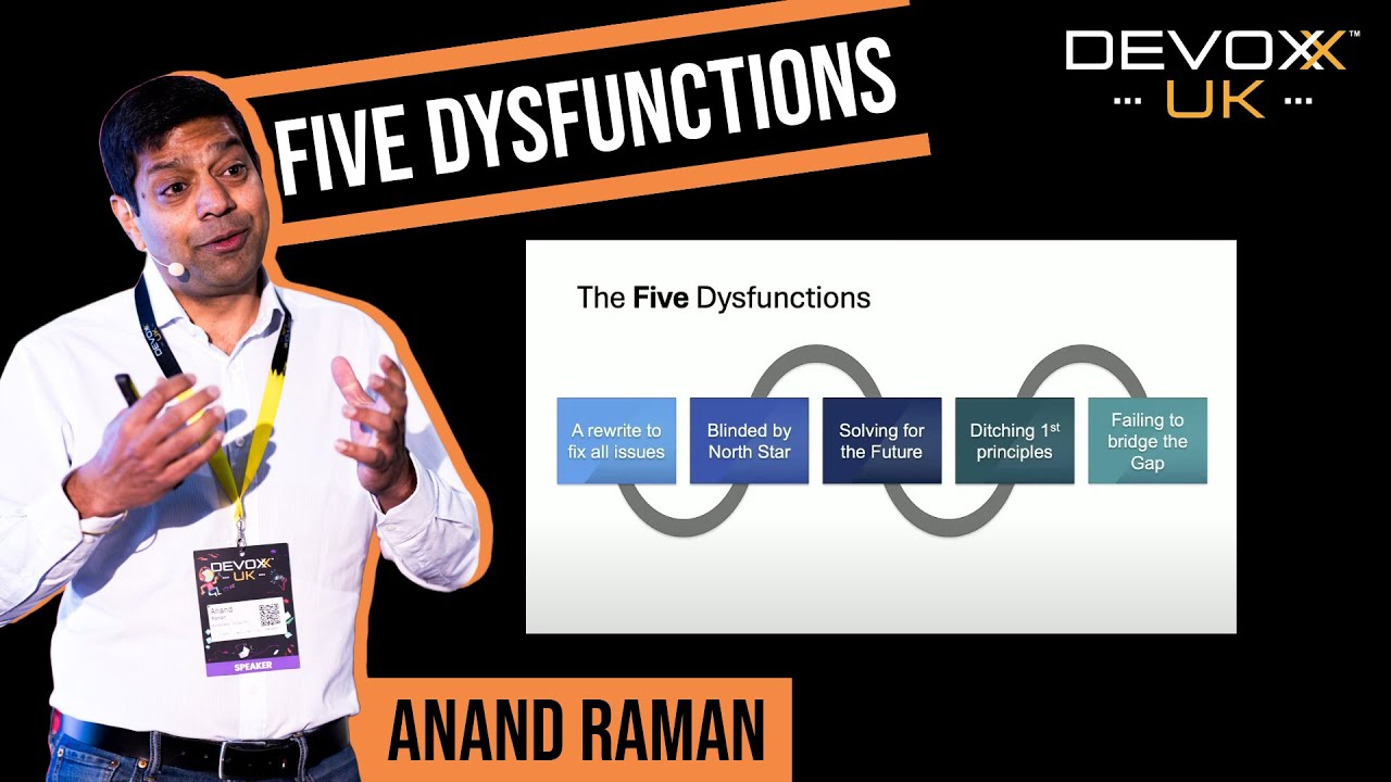 Five Dysfunctions of an Engineering Team by Anand Raman